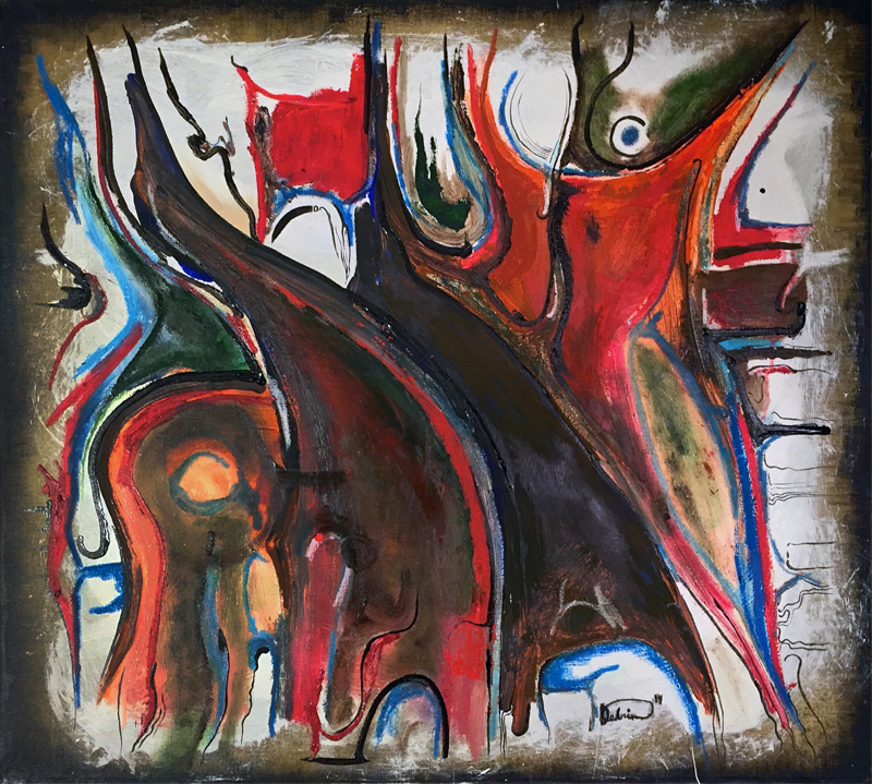 The Fruits of Adipocytes, Oil on canvas, 29.5 × 26.5 in, 2014